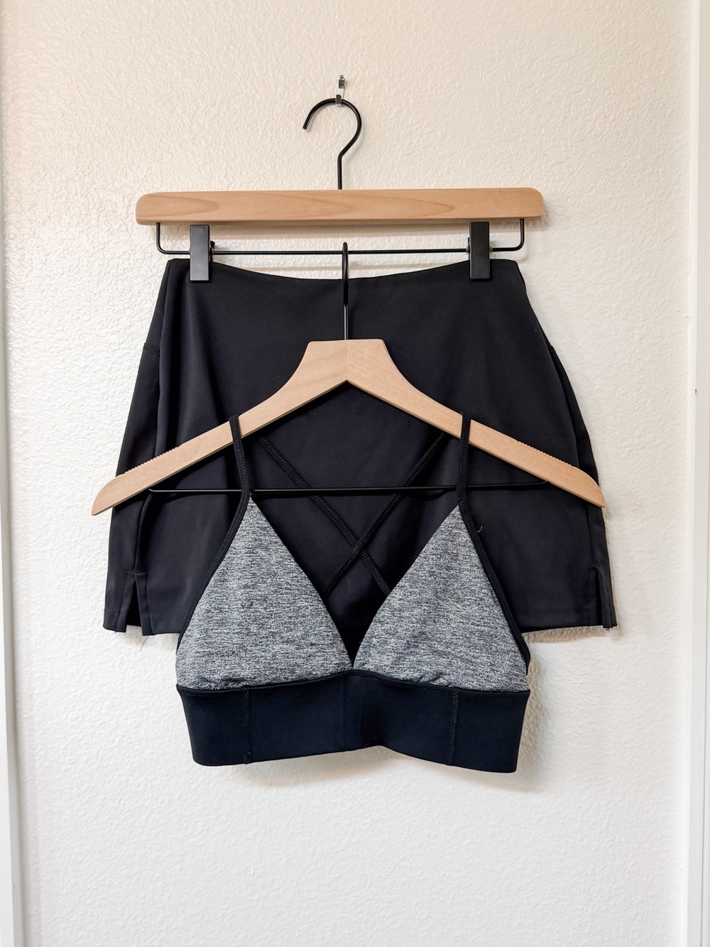 F21 | workout skort + bra